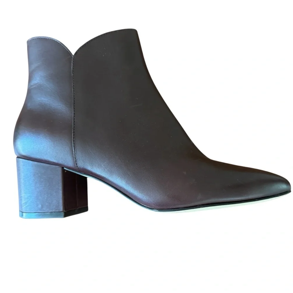 Cole Haan Elyse Bootie Brown Leather Women’s Size 7 NEW